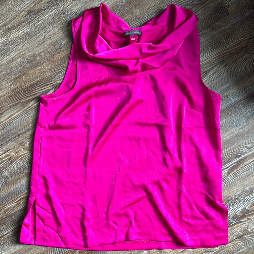 Vince Camuto Pink Sleeveless Tank Top